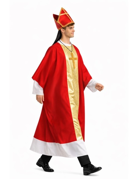 Costume Vescovo Taglia L | Costumi per Adulti Il Re del Carnevale
